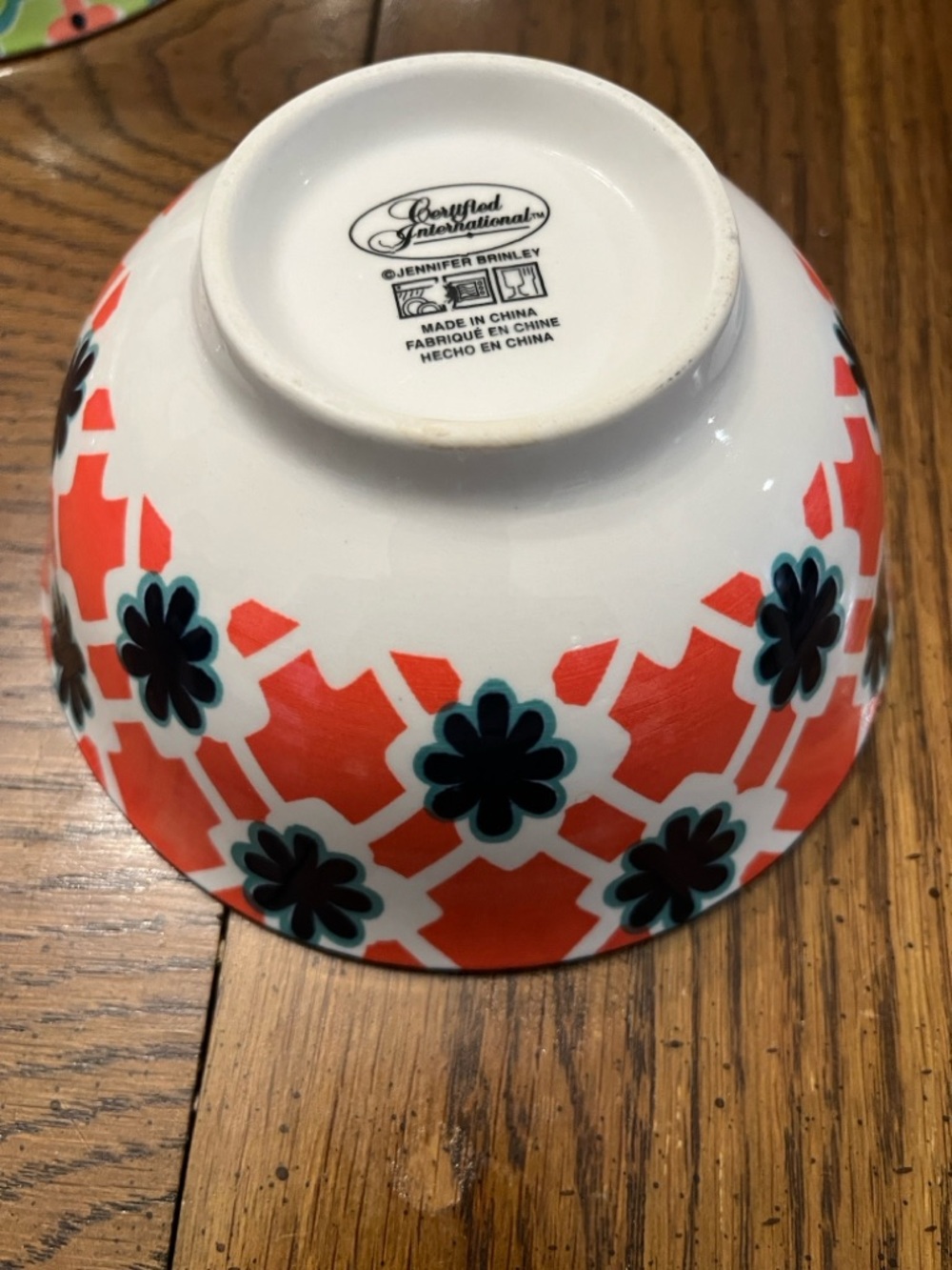 Certified International floral bowls, set of 6 - Picture 4 of 16